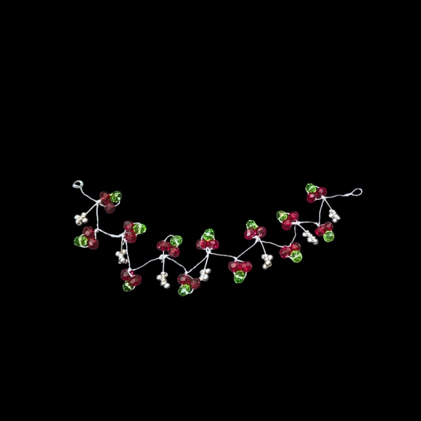 Stylish hair vine with crystal beads for weddings Pakistan