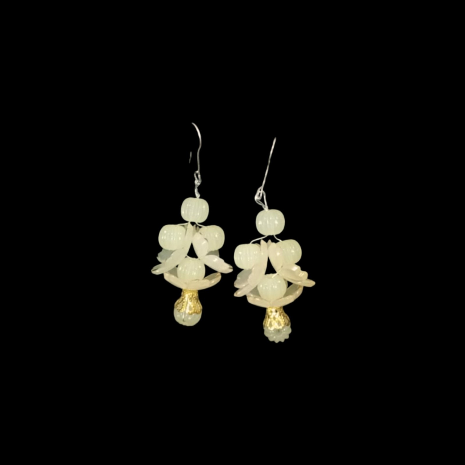 handmade floral earrings for daily wear