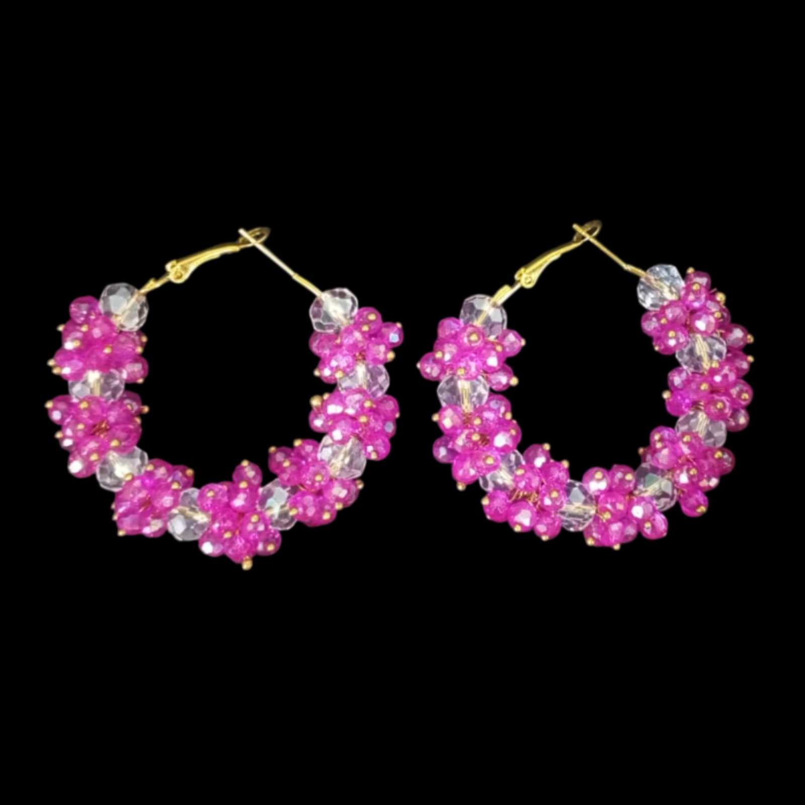 handcrafted gajra earrings for festive occasions