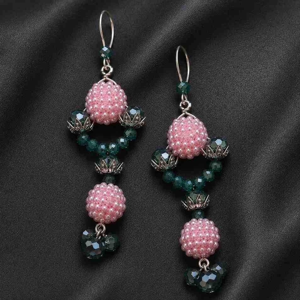 long drop earrings for parties and events