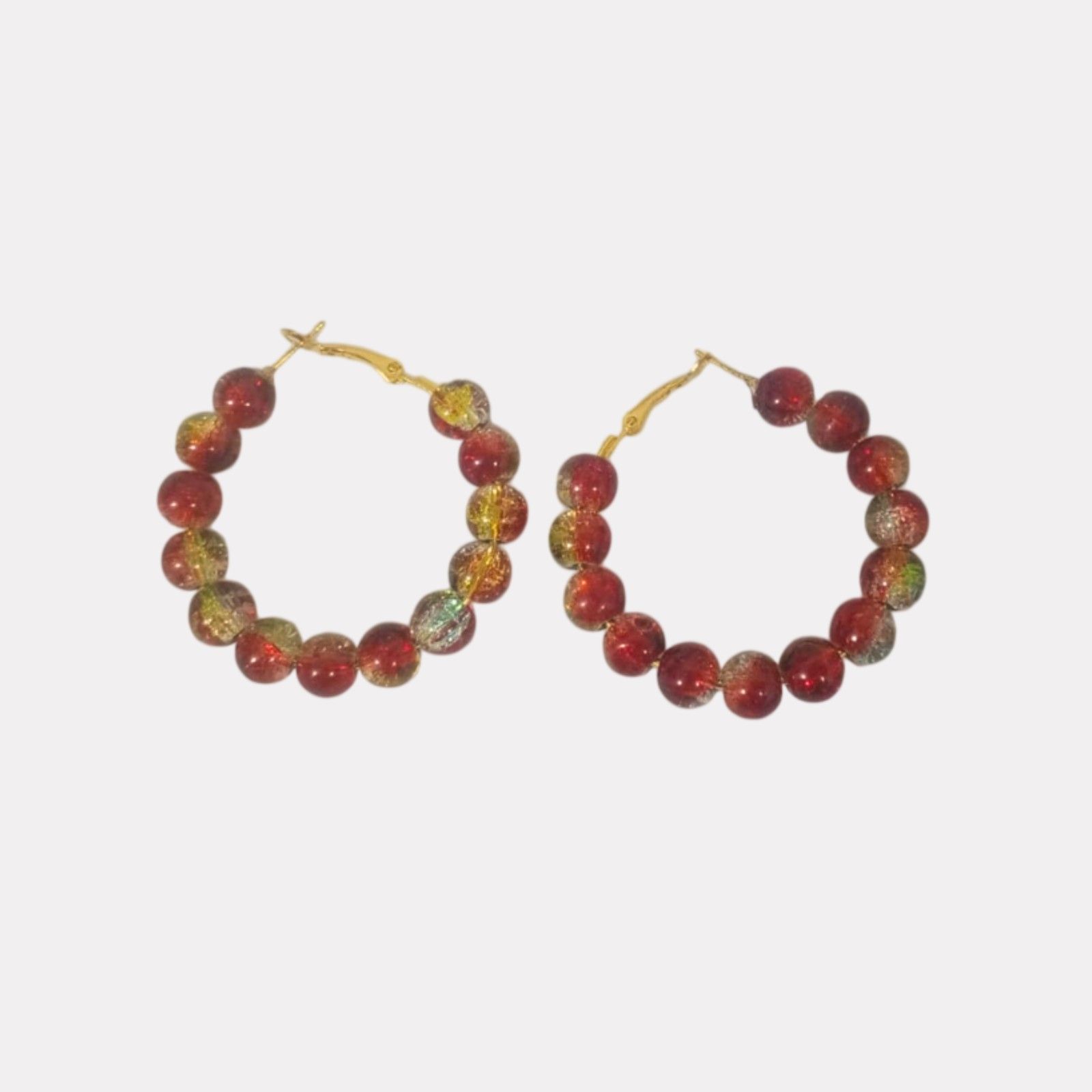 elegant hoop earrings for casual styling